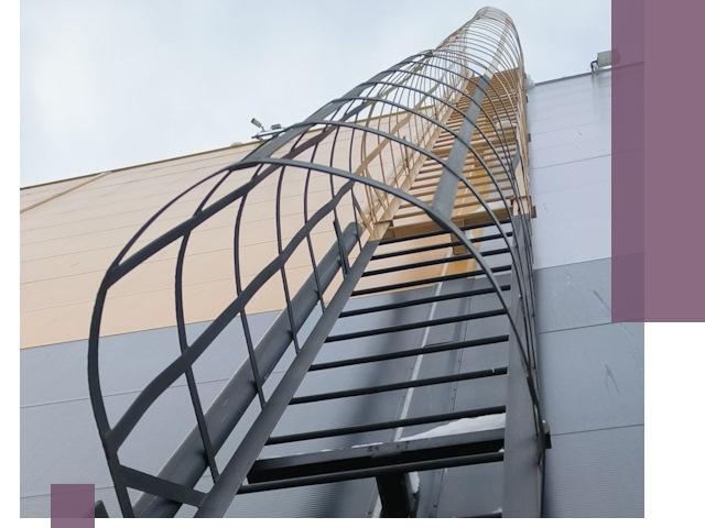 Изготовление и монтаж пожарных лестниц в Истре профессионально