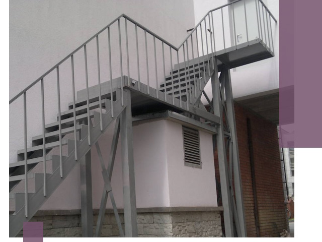 Монтаж пожарных лестниц под ключ в Истре с гарантией качества