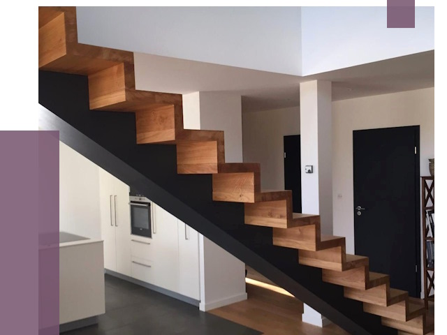 Изготовление деревянных лестниц в Истре от 86360 руб. | ПРОЛЁТ-Ста