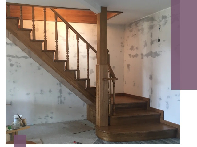 Ремонт деревянных лестниц в Истре: быстро и качественно