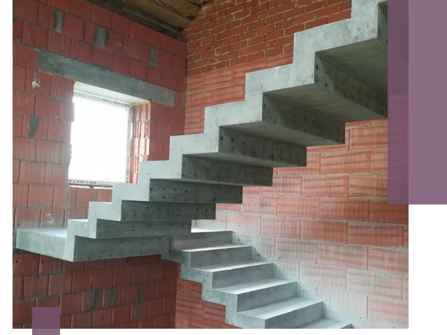 Бетонные лестницы под ключ в Истре: монтаж, демонтаж, ремонт