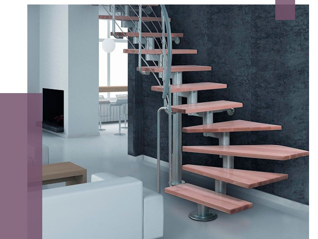 Модульные лестницы в Истре от 16764 руб. — купить в ПРОЛЁТ-Ста