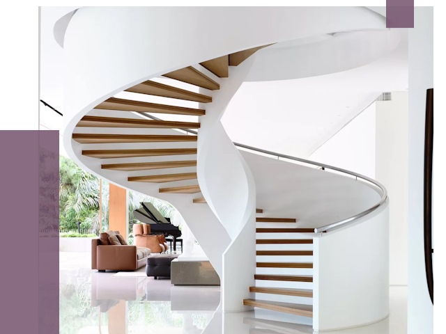 Винтовые лестницы в Истре под ключ от 48260 руб. | ПРОЛЁТ-Ста