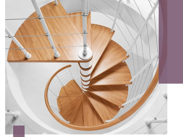 Изготовление винтовых лестниц под ключ в Истре