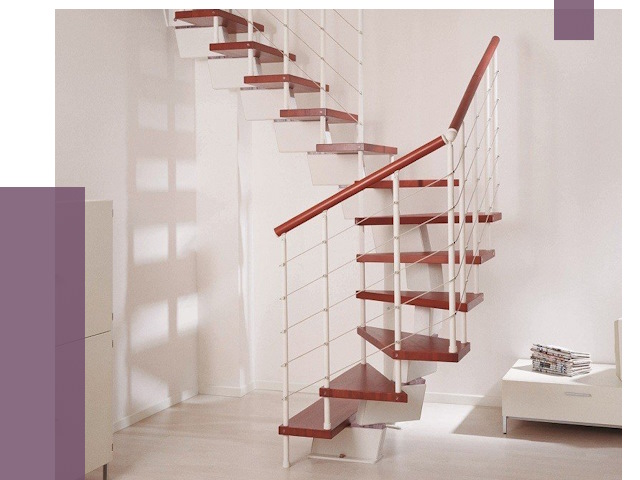 Изготовление лестниц на больцах в Истре от 9652 руб. | ПРОЛЁТ-Ста
