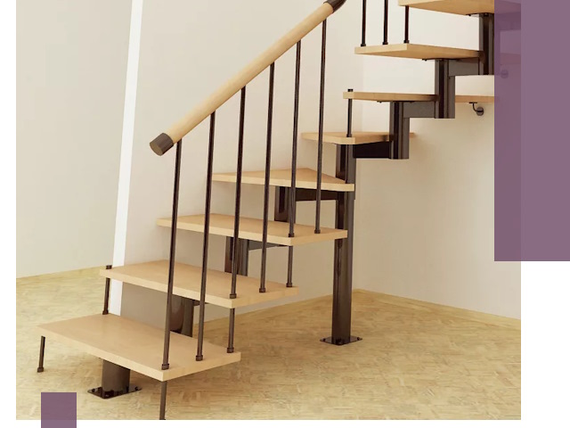 Монтаж лестниц на больцах в Истре — быстро и надежно