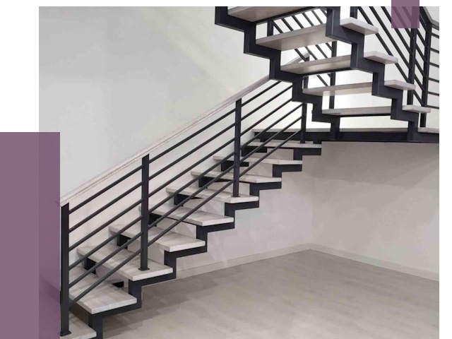 Лестницы на металлокаркасе под ключ в Истре от 12700 руб. | ПРОЛЁТ-Ста