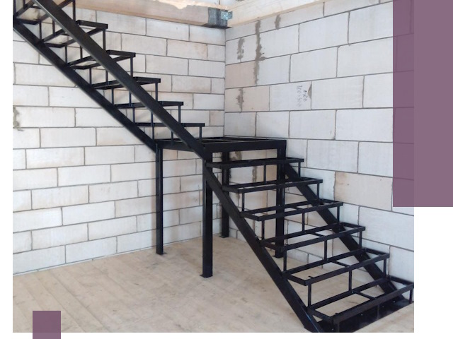 Лестницы на металлокаркасе под ключ в Истре — изготовление и монтаж