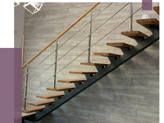 Изготовление лестниц на монокосоуре в Истре от 75692 руб. 