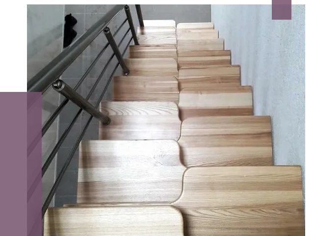 Лестницы гусиный шаг в Истре от 12954 руб. под ключ | ПРОЛЁТ-Ста