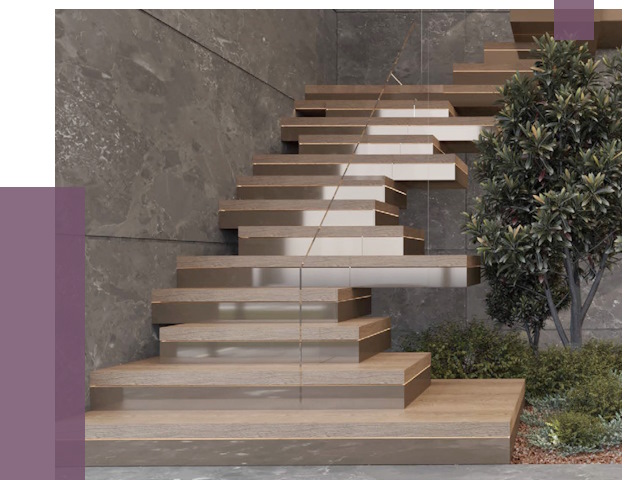 Современные лестницы в Истре от 13716 руб. | ПРОЛЁТ-Ста