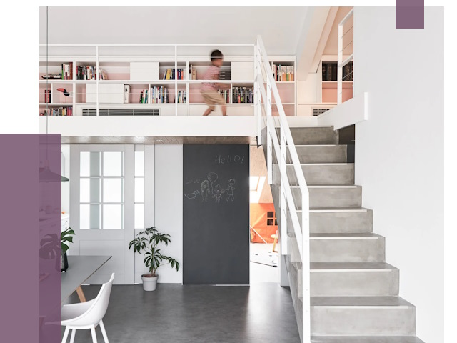 Лестницы для двухуровневой квартиры в Истре от 175260 руб. | ПРОЛЁТ-Ста