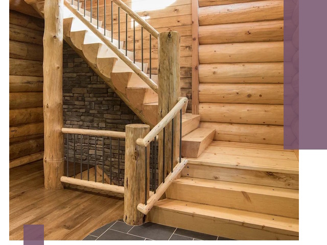 Лестницы в баню под заказ и профессиональный монтаж в Истре