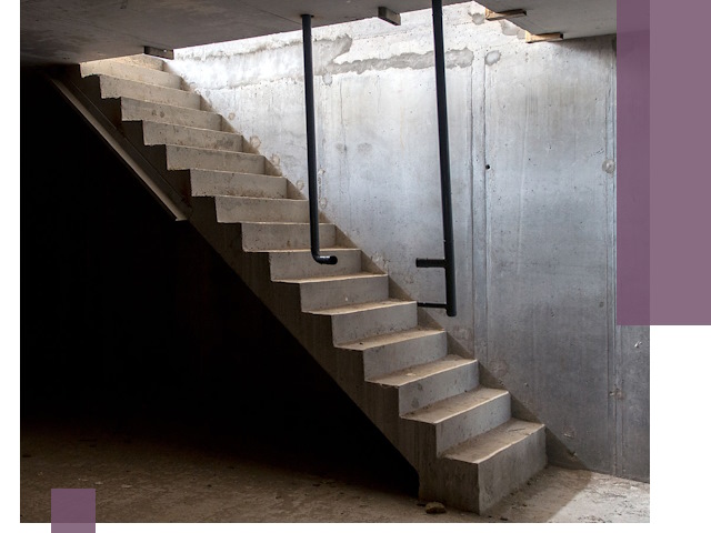 Изготовление и монтаж лестниц в подвале в Истре