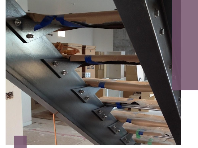 Усиление лестничных конструкций и усиление опор в Истре