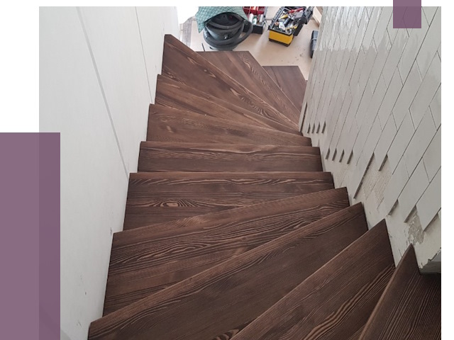 Замена ступеней лестницы в Истре от 8331 руб.  | ПРОЛЁТ-Ста