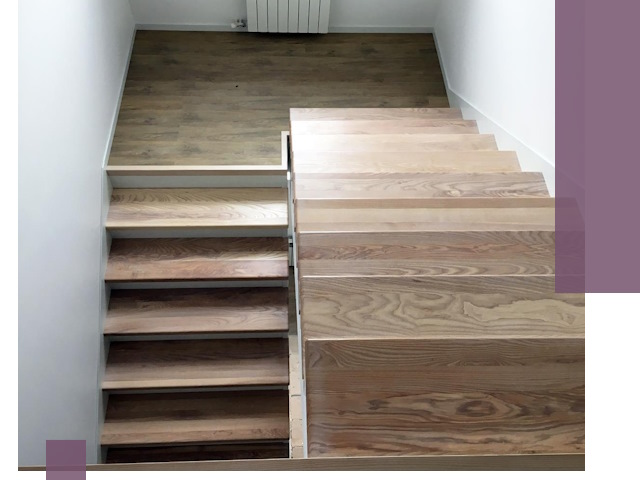 Тонировка лестниц в Истре: качественно и долговечно