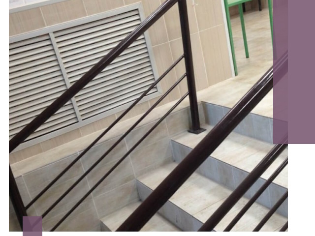 Изготовление перил из металла под ключ в Истре