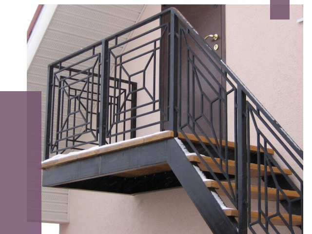 Металлические перила в Истре от 4267 руб.  | ПРОЛЁТ-Ста