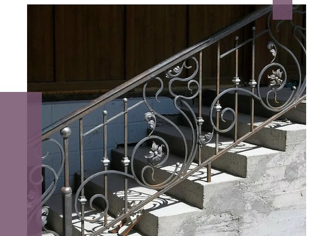 Кованые перила в Истре от 8636 руб. под ключ — качество от ПРОЛЁТ-Ста
