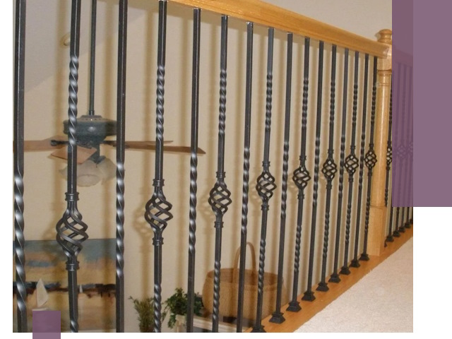 Изготовление и монтаж кованных перил в Истре под ключ