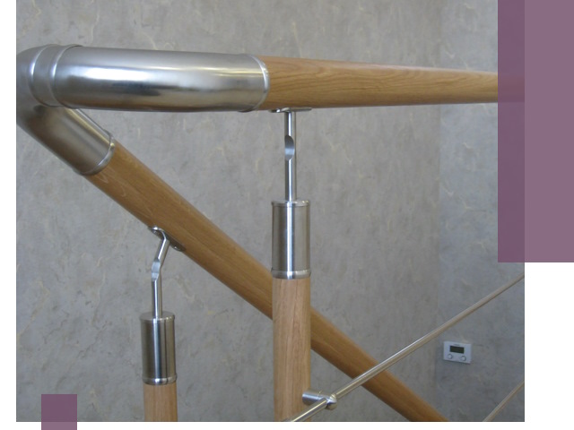 Комбинированные перила на заказ в Истре — монтаж и производство