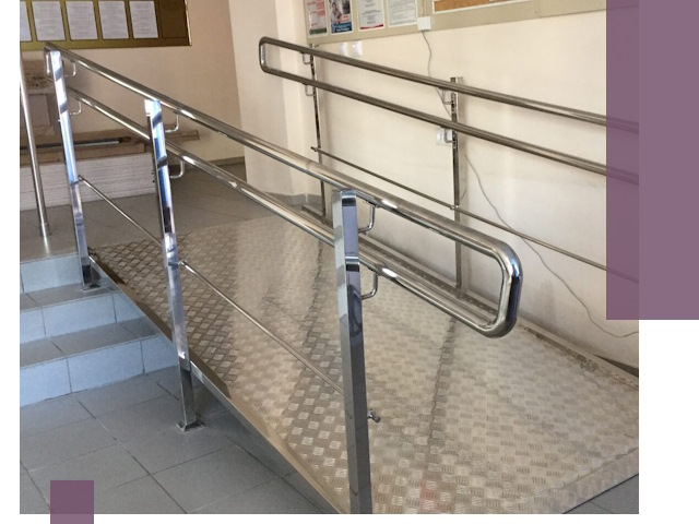 Перила для инвалидов в Истре — надежные поручни и ограждения