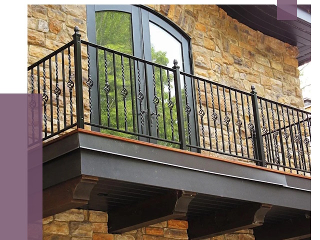 Балконные ограждения в Истре от 7976 руб. — купить | ПРОЛЁТ-Ста