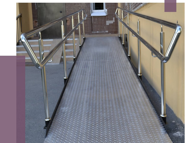 Пандусы в Истре от 12192 руб. — установка для инвалидов | ПРОЛЁТ-Ста