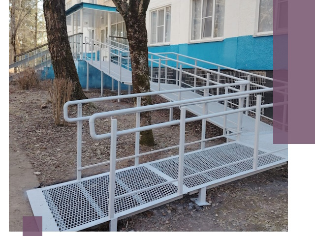 Пандусы под ключ в Истре: изготовление, монтаж и демонтаж