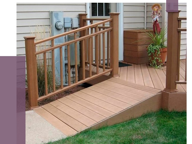 Пандус на крыльцо в Истре под ключ от 7722 руб. 