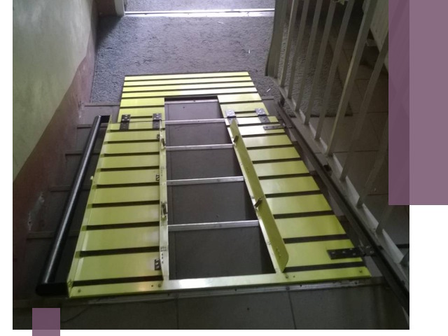 Профессиональный монтаж пандуса в подъезд в Истре