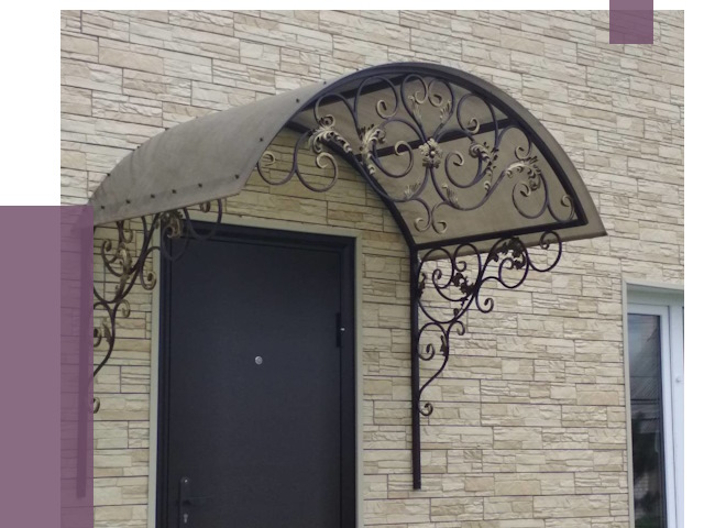 Ремонт козырьков в Истре от 7366 руб.  | ПРОЛЁТ-Ста