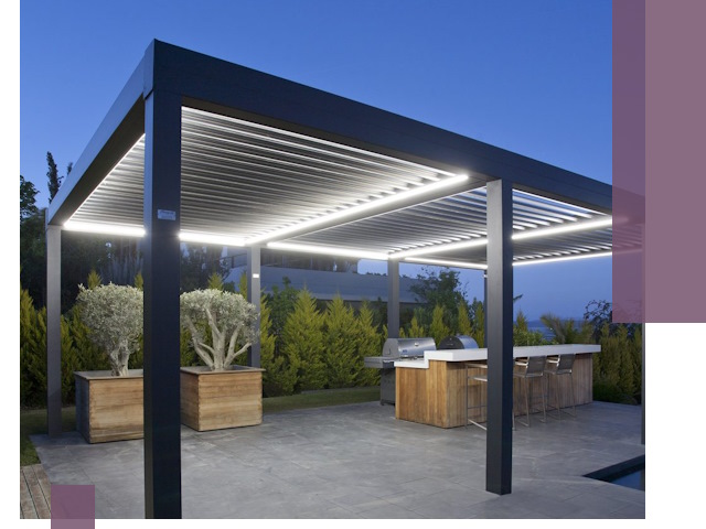 Навесы отдельно стоящие под ключ в Истре из металла и поликарбоната