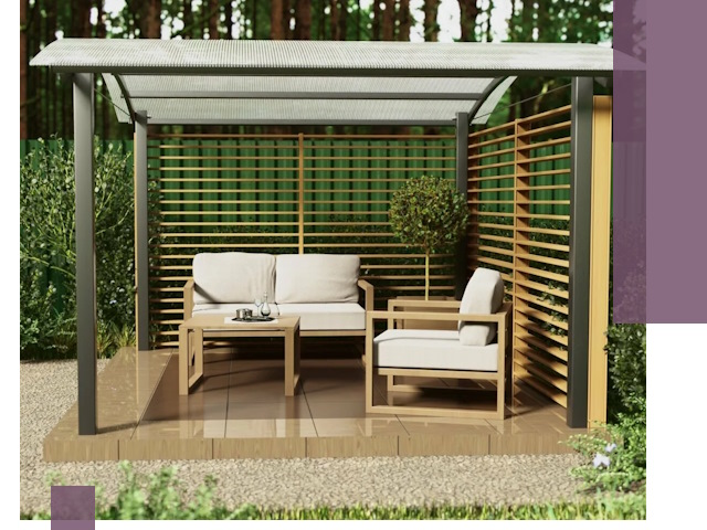 Навесы для дачи в Истре: изготовление, монтаж и демонтаж