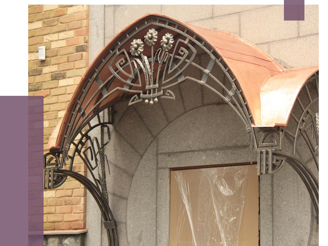 Арочные козырьки в Истре от 14478 руб. 