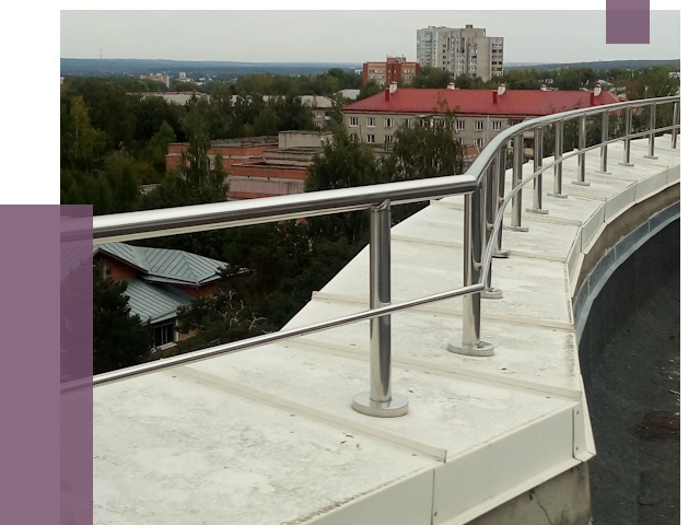 Парапеты и ограждения кровли в Истре от 4928 руб.