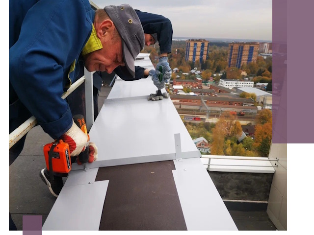 Монтаж парапетов в Истре — установка прочных металлических ограждений