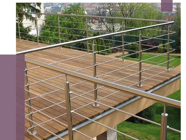 Алюминиевые парапеты в Истре под ключ от 7722 руб. 