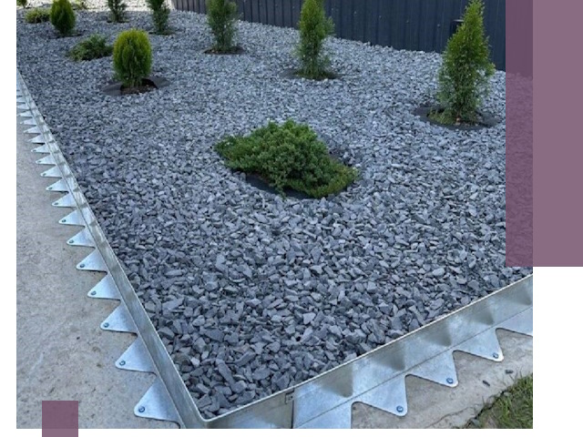 Оцинкованные металлические бордюры под заказ в Истре