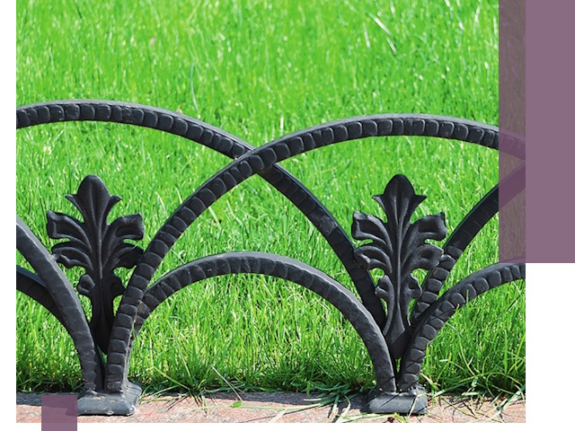 Декоративные металлические бордюры под ключ в Истре