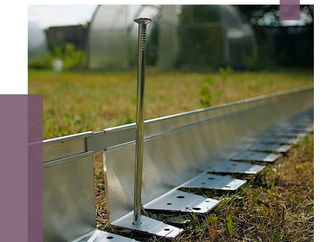 Металлические бордюры для газона в Истре от 4267 руб. | ПРОЛЁТ-Ста