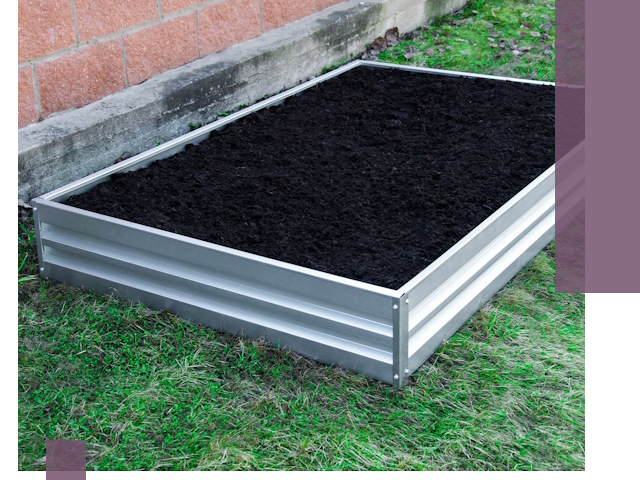 Металлические бордюры для грядок в Истре: прочность и аккуратность