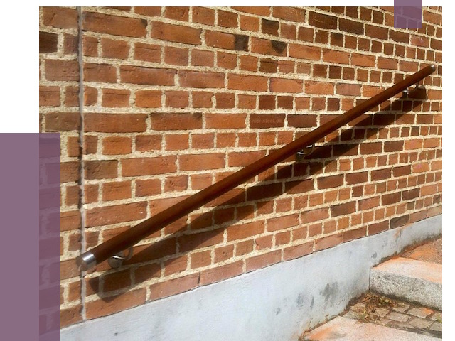 Изготовление пристенных поручней в Истре от 4420 руб. — ПРОЛЁТ-Ста