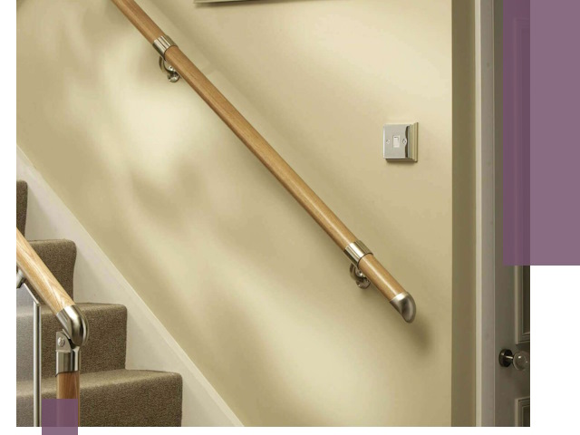 Монтаж пристенных поручней профессионально в Истре