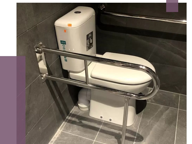 Поручни для санузлов в Истре от 4267 руб. | ПРОЛЁТ-Ста