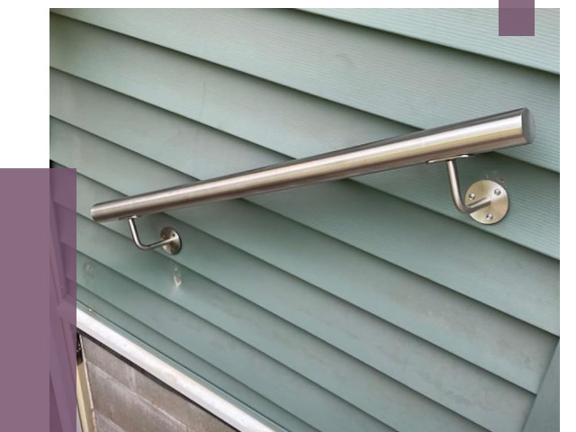 Поручни из нержавеющей стали в Истре от 7620 руб.  | ПРОЛЁТ-Ста