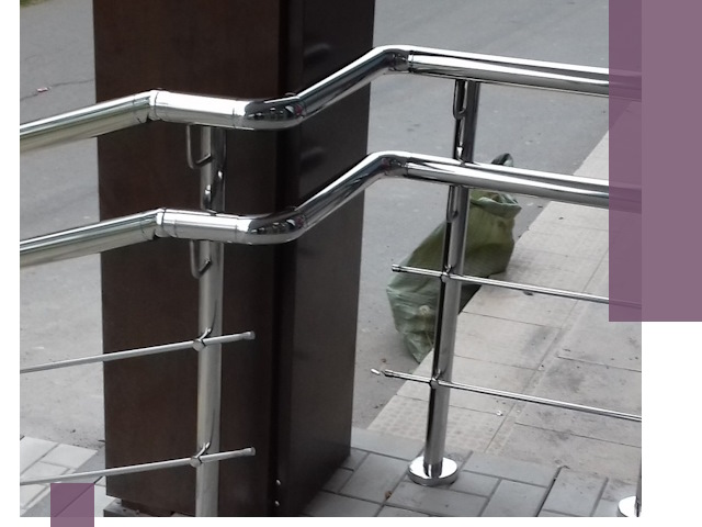 Монтаж поручней из нержавеющей стали в Истре качественно и быстро